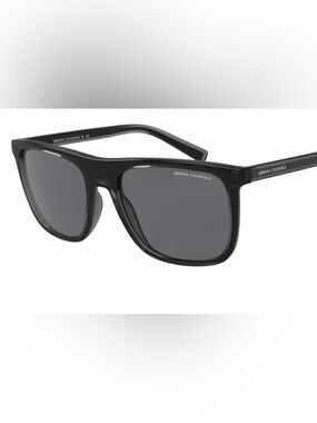 Armani Exchange Sunglasses AX4102SF Black Square Unisex NWT Box